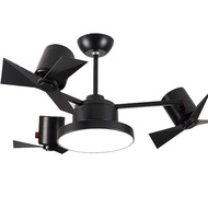 HAIGUI A81 Fan With Light Bedroom Inverter With LED Ceiling Fan Light Simple DC Power Saving Ceiling Fan Lights