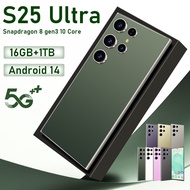 2025 New S25 Super Smartphone 7.3-Inch Phone 16G + 1TB Unlock 5G Dual Phones Global Version
