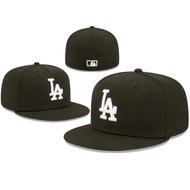 Top Quality Full Cap Los Angeles Dodgers Fitted Hat MLB 59FIFTY Full Closed Back Fitted Hats Topi Le
