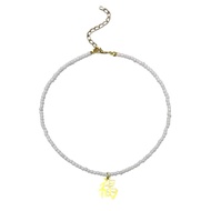 Xiyu Fu Beads Necklace Kalung Liontin Chinese Imlek CNY Edition Lunar New Year Hoki