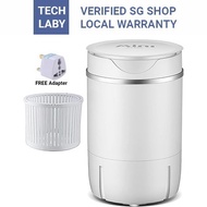 4.5KG Mini Small Washing Machine with Spin Dryer and UV Disinfectant - Babywear, Clothes,  Rags, Socks, Underwear Washer