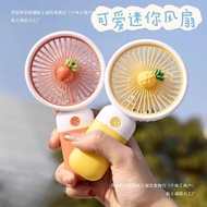 goojodoq handheld fan mini fan for student Fruit Mini Handheld Fan Rechargeable Portable Handheld Ch