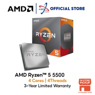AMD Ryzen 5 5500 CPU Processor With Wraith Stealth Cooler