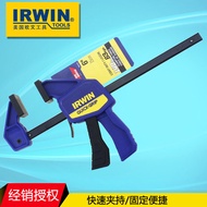 กิ๊บติดไม้ IRWIN Quick Grip Mini F Clamp 6 นิ้ว กิ๊บติดแบบคงที่ G Clamp กิ๊บติดไม้แบบมือจับแบบยึดแน่