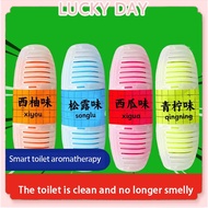 *Ready Stock*Toilet Cleaning Hanging Basket Deodorizing  Long-lasting Fragrance Aromatherapy Pencuci