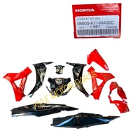 ALPHA WAVE110-CX V3 BODY COVER FULL SET RED NO DISC ORIGINAL HONDA 100%