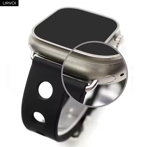 URVOI Scub’H Diving strap for Apple Watch Ultra 3 2 1 Series11 10 9 8 SE3 Seamless adapters with hig