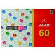 Long Colored Pencils 60 Colors Colleen Brand No.775