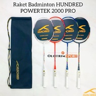 Attractive Badminton Racket HUNDRED Powertek 2 1 PRO 1 ORIGINAL HUNDRED HNDRD