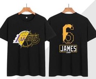 🏀詹皇LeBron James詹姆斯短袖棉T恤上衣🏀NBA湖人隊Adidas愛迪達運動籃球衣服T-shirt男女40