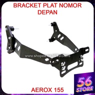 FRONT NUMBER PLATE BRACKET YAMAHA AEROX 155 NUMBER PLATE HOLDER PNP AEROX155 Fender BRACKET
