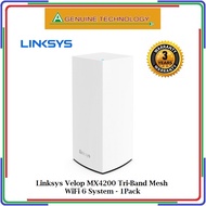 Linksys Velop MX4200 Tri-Band Mesh WiFi 6 System - 1Pack