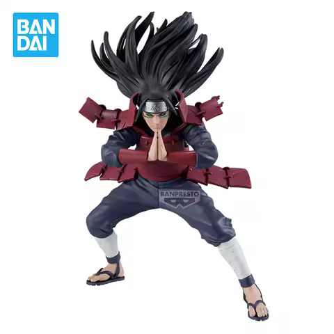 Banpresto Naruto Shippuden Anime Figurines Vibration Stars Senju Hashirama PVC Action Figures Figura