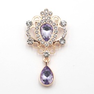 Pin Alloy Pendant Decoration Lolita Gem diy Accessories Bowknot Jewelry Accessories Trim 67b24