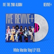 (早鳥價) IVE 2nd Album REVIVE+ (White Marble Vinyl LP Ver.) (Limited Edition) IVE黑膠｜IVE小卡專輯代購 IVE專輯 IVE