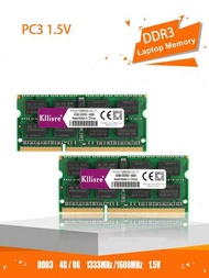 1 Uds Kllisre Ddr3 1,35 V/1,5 V Portátil Ram Pc3l/pc3 4gb 8gb 1333mhz 1600mhz Memoria Para Portátil Sodimm Componente De Juegos De Computadora Memoria Ram Memorias De Juego Ram Placa Base Memorias De Juego