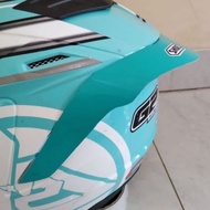 Helmet spoiler, G2 optimax, ink dynamic, free double tape,
