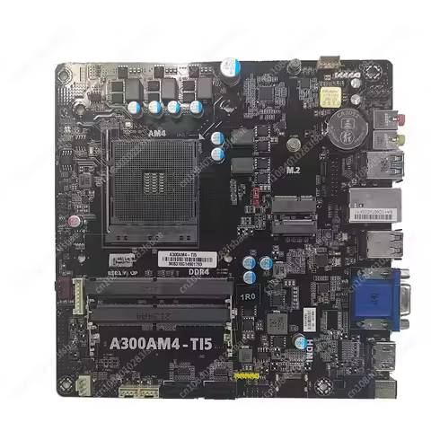 A300AM4-T15 Thin ITX17 * 17 Mini HTPC Motherboard, Half Height Supports 5600G For cpu Ryzen 2345 Int