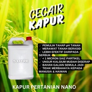 Kapur Cecair Rawatan pH Tanah Berasid Nano Particle Calcium Carbonate Lime Dolomite Liquid CaCO3 (5