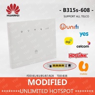 MODIFY NEW MODEM  Huawei  LTE CPE B315 B315s-936 OVPN +2 Antennas WIFI