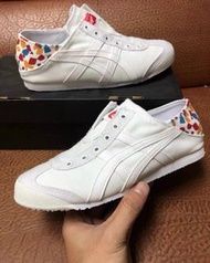 Onitsuka Tiger Mexico 66 Paraty  運動鞋 白色碎花 男女同款