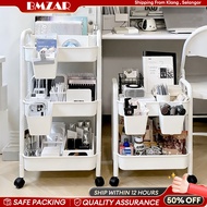 Home Storage Trolley Rak Utility Cart Rolling Trolley Rack Shelf Duper Rak Trolley Storage Rack