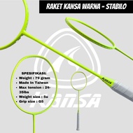 KANSA BADMINTON RACKET COLOR 24-35 LBS MADE IN TAIWAN ORIGINAL