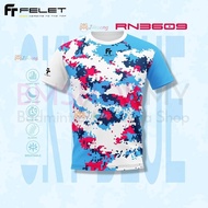 [Free Customization]FELET Shirt Pixelate Design (Sky Blue) Baju Felet