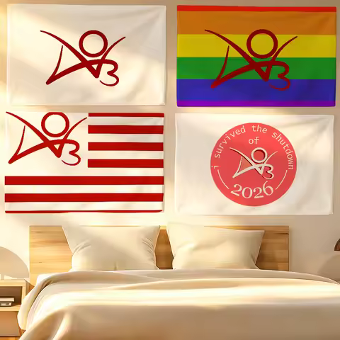 The A-AO3 Flag For Sports Matches Games Parade Rally Holiday Festival Backyard Balcony Club Bar Deco