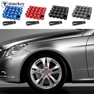 TIMEKEY 20Pcs 17/19/21mm Car Wheel Nut Caps Protection Covers Caps Anti-Rust Auto Hub Screw Protector Car Tyre Nut Bolt G4X3