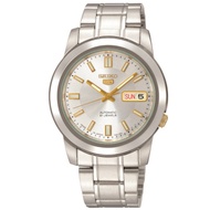 [Watchspree] Seiko 5 Automatic Stainless Steel Watch SNKK09K1