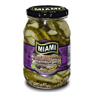 MIAMI SWEET & TANGY GHERKINS - HAMBURGER SLICED 380GM