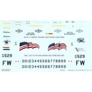 BMF decal 1/72 F-4E PHANTOM II, 122 TFW WAYNE IN