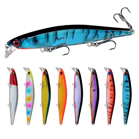 11cm 13.7g Hot Model Sinking Fishing Lures Hard Bait 14 color for Choose Minnow Quality Professional