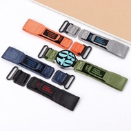 Strap Nylon Sturdy Sport strap universal canvas Watch 22mm compatible with Huawei GT 5 4 3 pro Galax