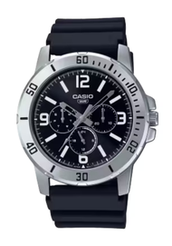 NEW!!!!!! CASIO มาใหม่ล่าสุด นาฬิกาข้อมือผู้ชาย รุ่น MTP-VD300-1B ของแท้ 100% ประกันศูนย์casio 1ปี