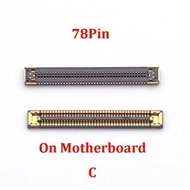 LCD FPC Screen Connector For Samsung A04s on motherboard/on LCD flex