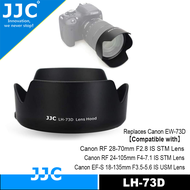 JJC ống kính đảo ngược Loa che sáng thay thế EW-73D cho Canon RF 28-70mm F2.8 là ống kính STM RF 24-