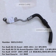 Turbocharger Coolant Pipe Hose Line For Audi A4 B7 A6 C6 2.0 Seat Exeo   06D121492J  06D 121 492 J