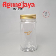 220 Jar Pet TubeML with Aluminum Lid Plastic Jar/ Jar/ Sambal Jar/ Spice Jar/ Boncabe Jar/ Alu Lid J
