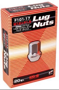 【翔浜車業】KYO-EI Lug Nuts 17HEX 鋁圈 輪圈 鍛造螺帽組 螺絲組(鍍鉻M12XP1.5)