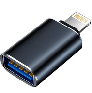 Lightning to USB Camera Adapter, Apple MFi Certified USB OTG Cable Converter for iPhone 14 13 12 11 