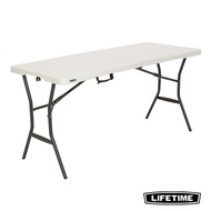Lifetime USA 5 FT Fold-In-Half Table - Pearl