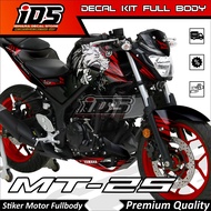 Decal MT 25 OLD Full Body Stiker MT25 OLD Full Body Dekal MT25 OLD Srigala Wolr