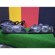 BMW E39 Facelift Hella Front Headlamp One Pair