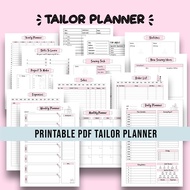 PDF Tailor Planner | 2021 Planner | Business Planner | Business Planner | 2024 Planner | PDF Planner
