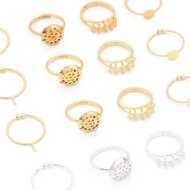 Color-preserving 14K18K gold-filled ring tray empt Color Retention 14K18K gold-covered ring Holder E