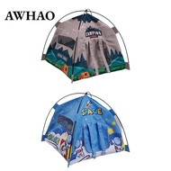 [AWHAO] Dollhouse Miniature Tent Accessories for Children's Play Tent, Dollhouse Miniature Camping T