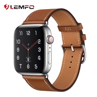 ZZOOI LEMFO 2022 Smart Watch Series 7 iwo 14 Pro Max NFC Smart Watch Men Bluetooth Call Smartwatch Waterproof  Wireless Charging 1.9