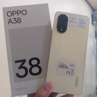 Oppo A38 ram 6+4/128gb lengkap fullset original